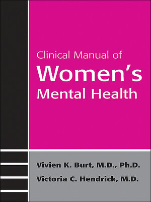 cover image of Clinical Manual of Women's Mental Health